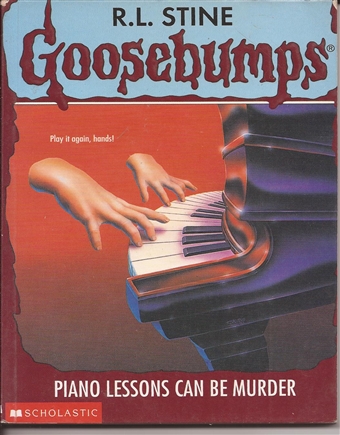 Goosebumps-Piano Lessons Can Be Murder