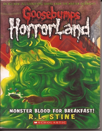 Goosebumps-Monster Blood for Breakfast