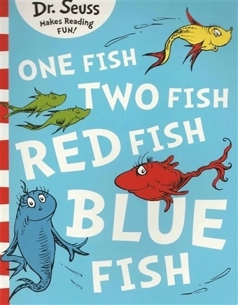 Dr Seuss One Fish Two Fish Red Fish Blue Fish